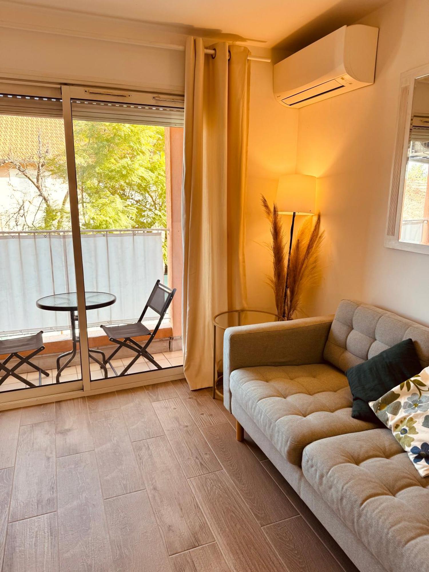 Claelle Appartment - 200M Beach Mandelieu Exterior foto